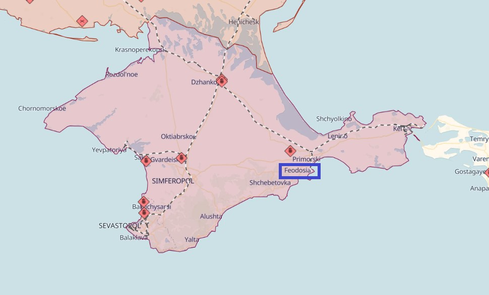 Occupiers' oil refinery in Feodosia, Crimea destroyed: Partisans